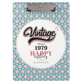 Vintag seit - 1979 klemmbrett