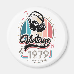 Vintag seit 1979 Kopfhörer Magnet