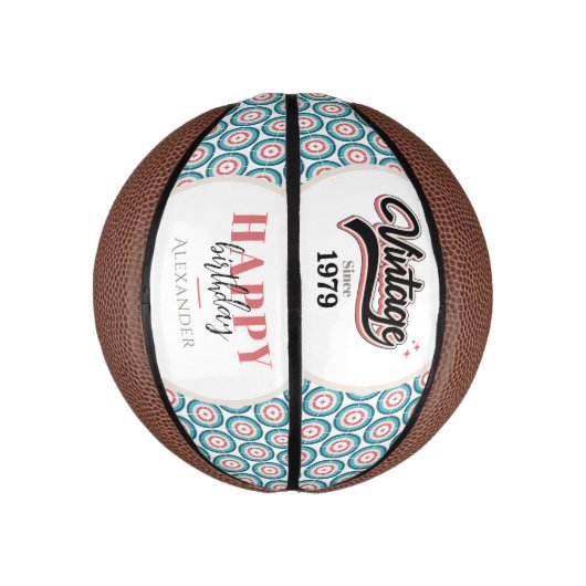 Vintag seit - 1979 mini basketball (Vertikal)