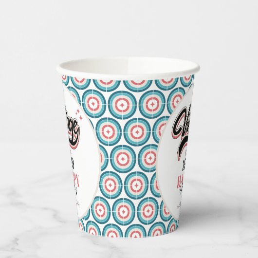 Vintag seit - 1979 pappbecher (Links)