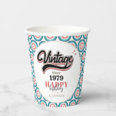 Vintag seit - 1979 pappbecher (Vorderseite)