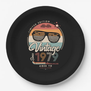 Vintag seit 1979 pappteller