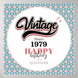 Vintag seit - 1979 poster
