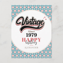 Vintag seit - 1979 postkarte