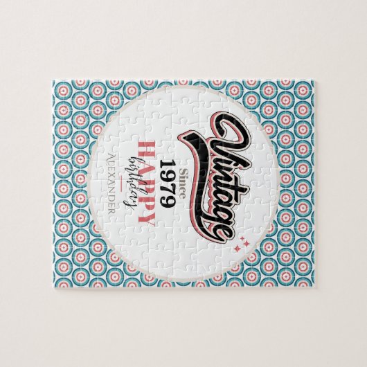 Vintag seit - 1979 puzzle (Horizontal)