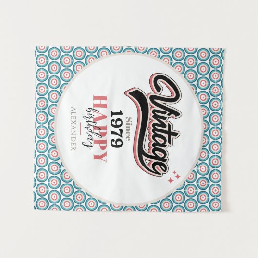 Vintag seit - 1979 wandteppich (Vorderseite (Horizontal))