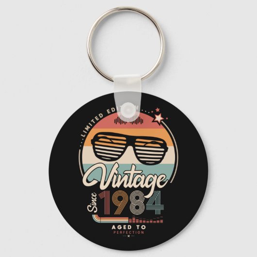 Vintag seit 1984 schlüsselanhänger (Vorderseite)