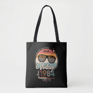 Vintag seit 1984 Totbeutel Tasche