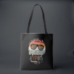 Vintag seit 1986 Totbeutel Tasche<br><div class="desc">Das perfekte Vintage Geburtstagsgeschenk mit Ihrem Geburtsjahr und schönen Retrofarben. Sehr nette alte Schule und modernes Design gleichzeitig.</div>