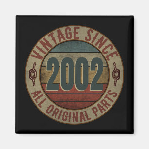 VINTAG SEIT 2002 ALLE URSPRUNGSTEILE MAGNET