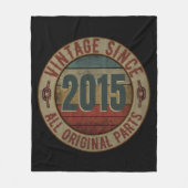 VINTAG SEIT 2015 ALLE ORIGINALTEILE. FLEECEDECKE (Vorderseite)