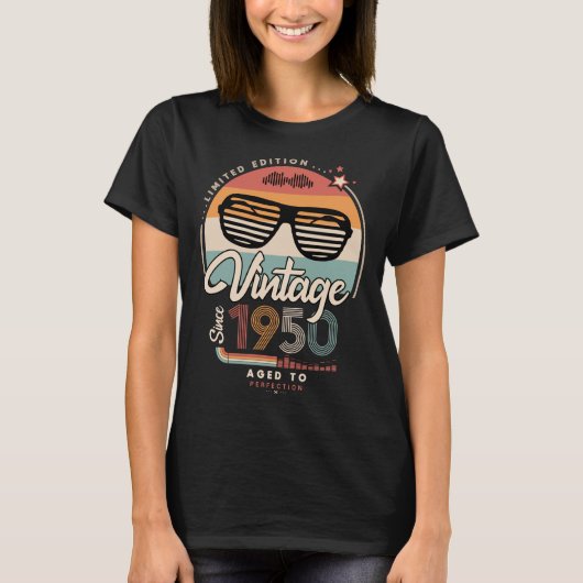 Vintag seit T - Shirt 1950 (Vorderseite)