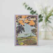 Vintag Seminole Landkreis Florida Postkarte (Stehend Vorderseite)