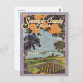 Vintag Seminole Landkreis Florida Postkarte (Vorne/Hinten)