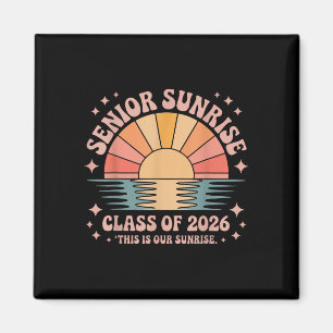 Vintag Senior Sunrise 2026 Senioren von Cl Graduat Magnet