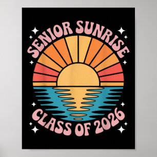 Vintag Senior Sunrise 2026 Senioren von Cl Graduat Poster