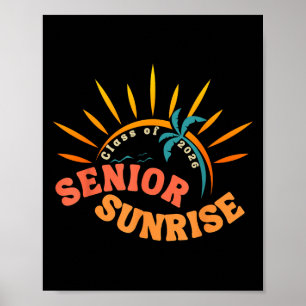 Vintag Senior Sunrise 2026 Senioren von Cl Graduat Poster