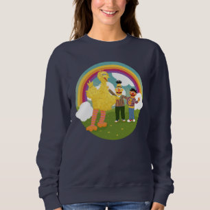 Vintag Sesame Street Friends Rainbow Sweatshirt