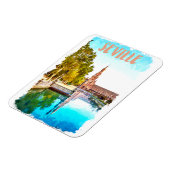 Vintag Sevilla Spanien Andalusien Magnet (Linke Seite)