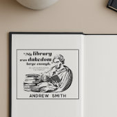 Vintag Shakespeare Gummistempel