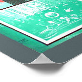 Vintag Sheet Music Ice Cream Howard Johnson Poster (Ecke)