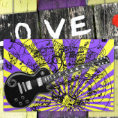 Vintag Sheet Music Rock'n'Roll Poster