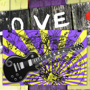 Vintag Sheet Music Rock'n'Roll Poster