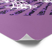 Vintag Sheet Music Rock'n'Roll Poster (Ecke)