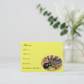 Vintag Sheet Music Rock'n'Roll Visitenkarte (Stehend Vorderseite)