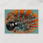 Vintag Sheet Music Rock'n'Roll Visitenkarte (Rückseite)