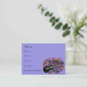 Vintag Sheet Music Rock'n'Roll Visitenkarte (Stehend Vorderseite)