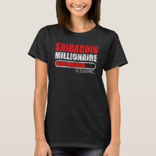 Vintag Shibacoin Millionaire Crypto Loading Shiba T-Shirt