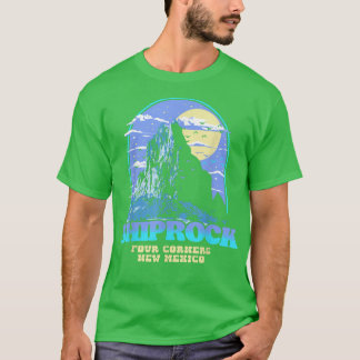 Vintag Shiprock New Mexico Graphic - Vier Ecken T-Shirt