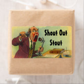 Vintag Shout Homebrew Bottling Zuhause Brew Labels (Insitu)