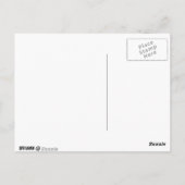 Vintag Showgirl Postkarte (Rückseite)