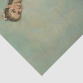 Vintag Side Ballerina Seidenpapier (Detail)