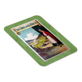 Vintag Siehe Irlands erste Reise Magnet (Rechte Seite)