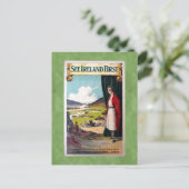 Vintag Siehe Irlands erste Reise Postkarte (Stehend Vorderseite)