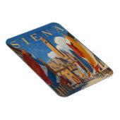 Vintag Siena Italienische Reise Magnet (Rechte Seite)
