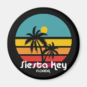 Vintag Siesta Key Florida Magnet (Vorne)