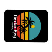 Vintag Siesta Key Florida Magnet (Horizontal)