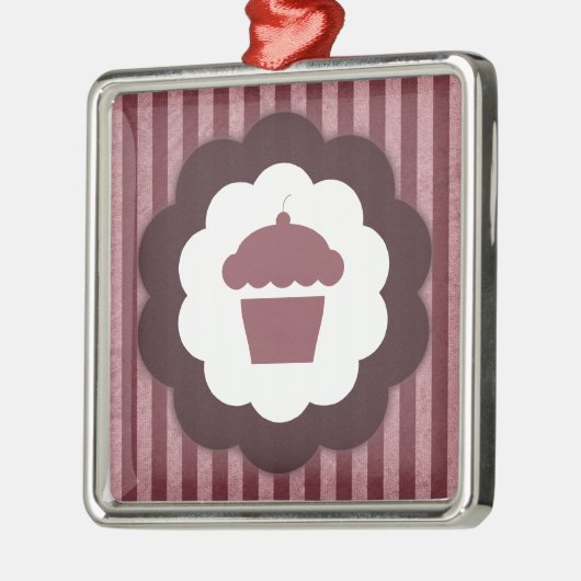 Vintag Silbernes Ornament (Links)