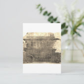 Vintag Sinti und Roma Wagon Postkarte (Stehend Vorderseite)