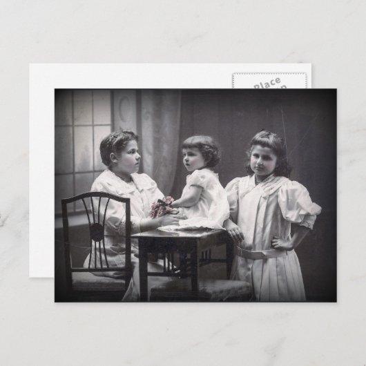 Vintag Sisters Postkarte (Vorne/Hinten)
