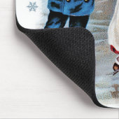 Vintag Skaten Kids Weihnachtsgeschenk Mousepad (Ecke)