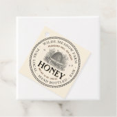 Vintag Skep Local Honey Jar Necktag Geschenkanhänger (Beispiel)