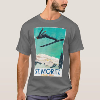 Vintag Ski Saint Moritz T-Shirt