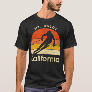 Vintag Skifahren Mt Baldy California T-Shirt