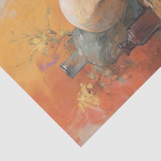 Vintag Skull Halloween Seidenpapier (Ausschnitt)