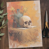 Vintag Skull Halloween Seidenpapier